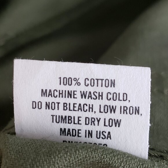 TAYLOR STITCH Ojai Jacket NWOT Chore Coat Army Green Olive Utility size 44 XL - Picture 11 of 15